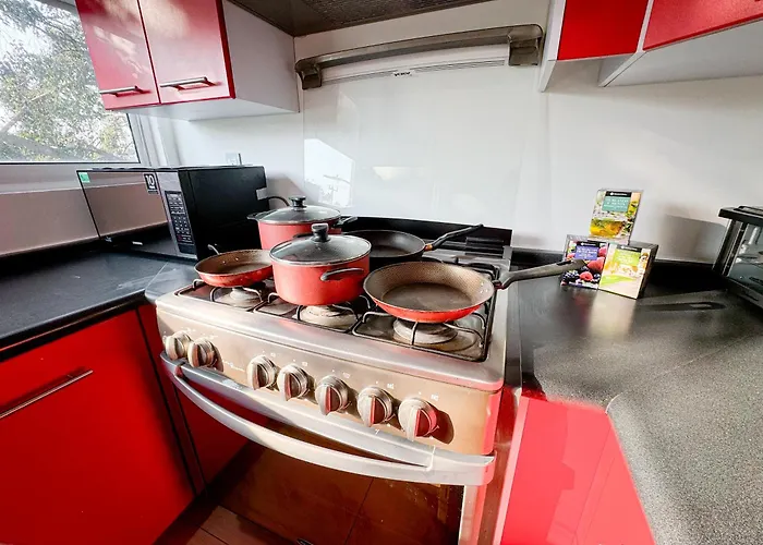Apartamento Full 15 Min From Airport, Coyoacán, Foro Sol